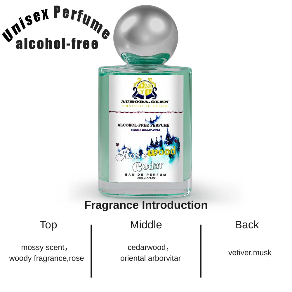 Wilderness for Men Perfume Oil - Alcohol-Free Spicy Woody Scent, Long-Lasting Sensitive Black Pepper Vetiver Cedar Perfume