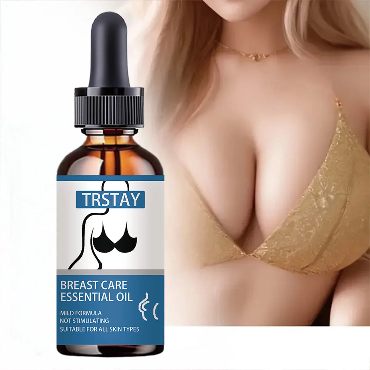 Breast Oil Breast Massager Sexy Oil Breast Enhancement Elasticity