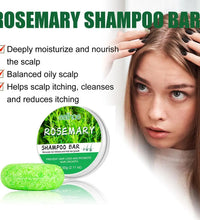 Rosemary Shampoo Soap Ginger/bamboo/lavender/Polygonum Multiflorum Deep Cleansing Soap Bar For Treated Dry Damaged Hair Care - BlissFully