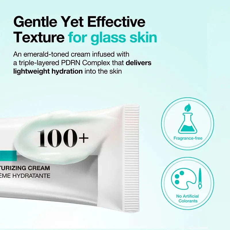 PDRN Hyaluron Face Cream Hyaluronic Acid Moisturizer for Hydrating & Firming Restorative Uneven Skin Tone Care Korean Skincare