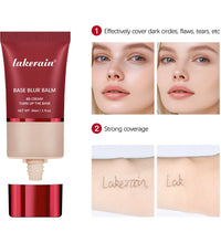 TURN UP THE BASE BLURRING FOUNDATION Face Long Lasting control oil Foundation OS Makeup Cosmetics Skin Matte - BlissFully