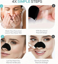 10/20/50PCS Nose Blackhead Remover Mask Shrink Pore Acne Treatment Sticker Black Dots Strips Nose Deep Cleansing Cleane - BlissFully
