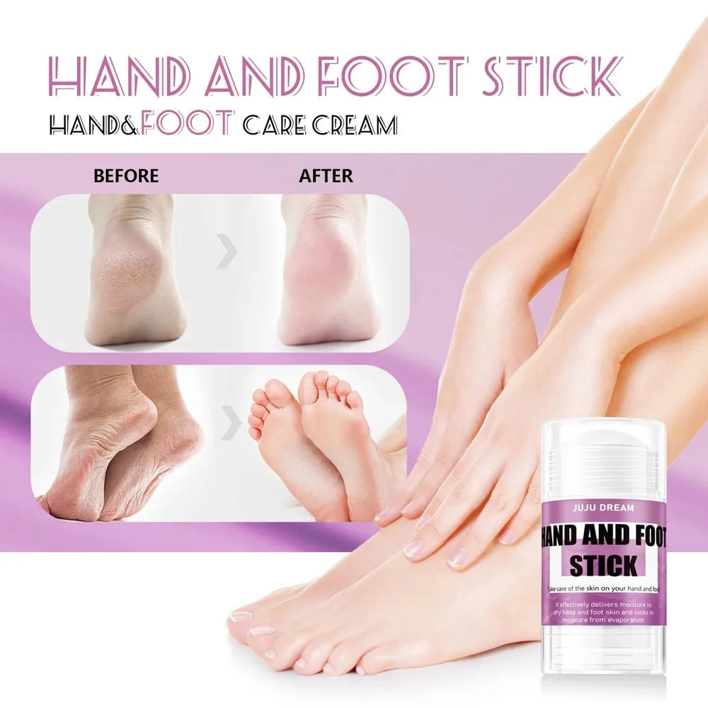 Urea Glycerin Foot & Hand Care Stick, Moisturizing Repair for Dry Cracked Skin, Gentle Formula, Long-Lasting Hydration, Unisex