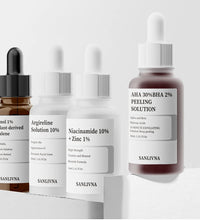 AHA 30%+BHA 2% Exfoliating Face Salicylic Acid Serum 10% Niacinamide + 1% Zinc, 10% Hexapeptide Serum Moisturizing Face Skincare - BlissFully