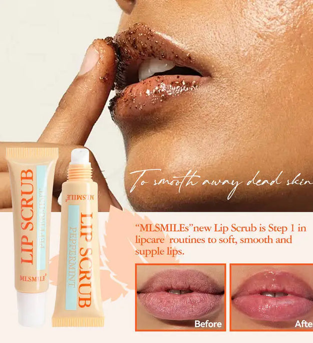 MLSMILE Scrub Set Exfoliating Dead Skin Lightening Lines Lip Balm 4-Pack 2025 new