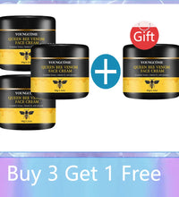Queen Bee Venom Anti-Aging Face Cream - Collagen Boost & Deep Hydration, Wrinkle Reduction, Day/Night Moisturizer for All Skin - BlissFully