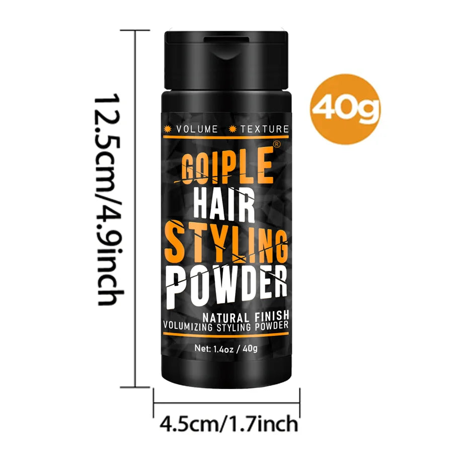 GOIPLE Hair Styling Powder Increase Volume Capturing Modeling Hairstyles Long-Lasting Texture Powders Spray Unisex - BlissFully