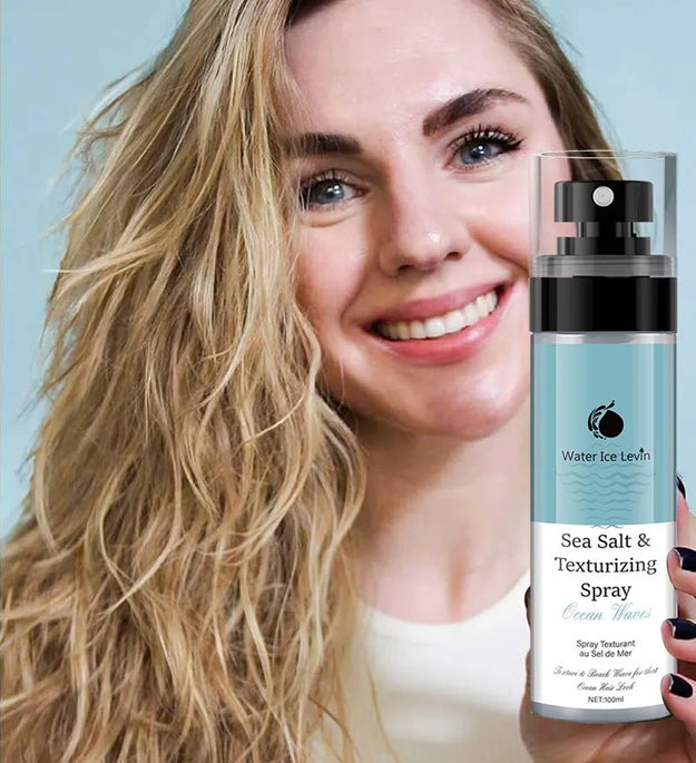 Sea Salt Spray, Suitable for Men and Women, Liquid Hair Design, Containing Moisturizing Aloe and Seaweed Formula, Suitable for Dry, Moisturizing and Refreshing