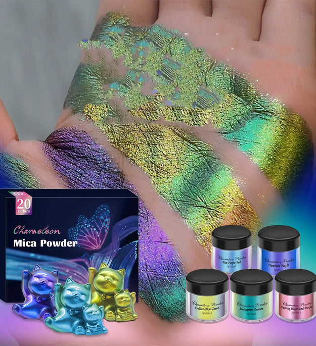 3g Chameleon Mica Powder Color Shift Pigment Powder For Epoxy Resin Painting Soap Making Bath Bombs Candle Making Dyes