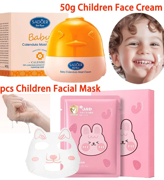 Baby Cream Face Moisturizer Soothing Skin Protection Children Kids Nourishing Body Lotion Baby Bum Cream