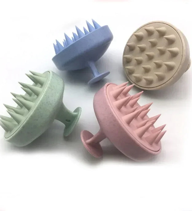 Head Cleansing and Massage Wet and Dry Scalp Massage Brush Soft Massage Cushioned Airbag Non-invasive Scalp Deep Conditioning