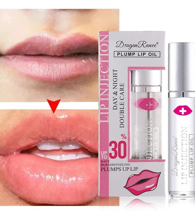 Instant Volumising Lip Plumper Oil Lip Enhancer Lip Gloss Plumping Serum Moisturizing Anti-Wrinkle Lipstick Sexy Lip Care Makeup