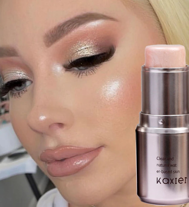 Waterproof Brighten Face Highlighter Blush Stick Makeup Glitter Corrector Contour Illuminator Shimmer Rouge Stick Cream Cosmetic