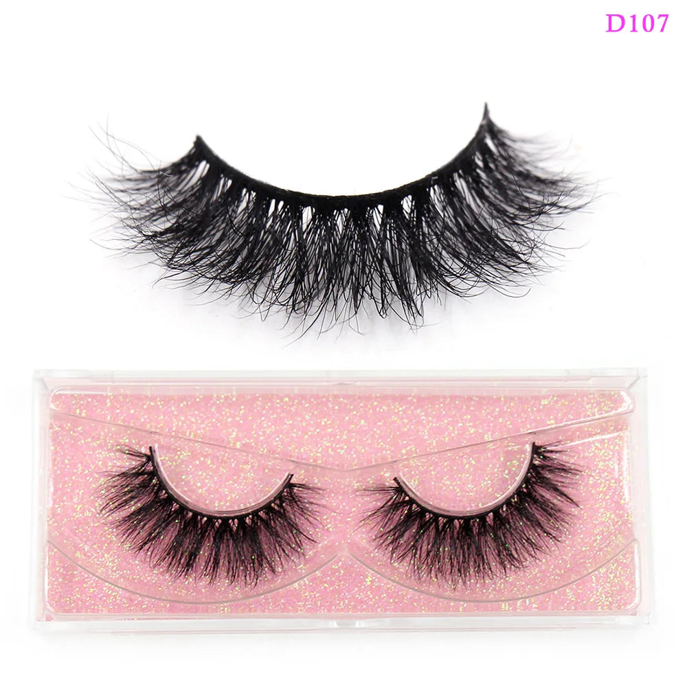 AMAOLASH Eyelashes Mink Eyelashes Thick Natural Long False Eyelashes 3D Mink Lashes High Volume Soft Dramatic Eye Lashes Makeup