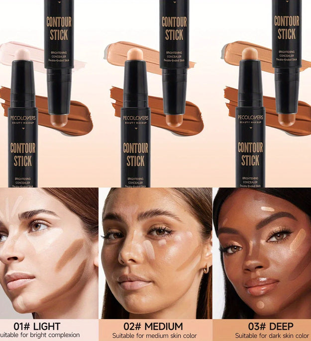 Face Foundation Concealer Pen Long Lasting Dark Circles Corrector Contour Concealers Stick Cosmetic Makeup