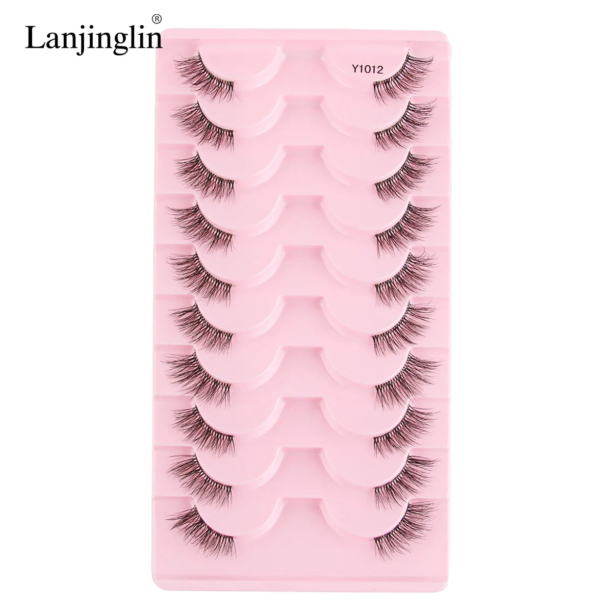 Fake Lashes 3/10 Pairs Half Lashes Cat Eye Natural Long Wispy 3D Mink Eyelash Reusable Makeup Tool Faux Cils maquillaje Cílios