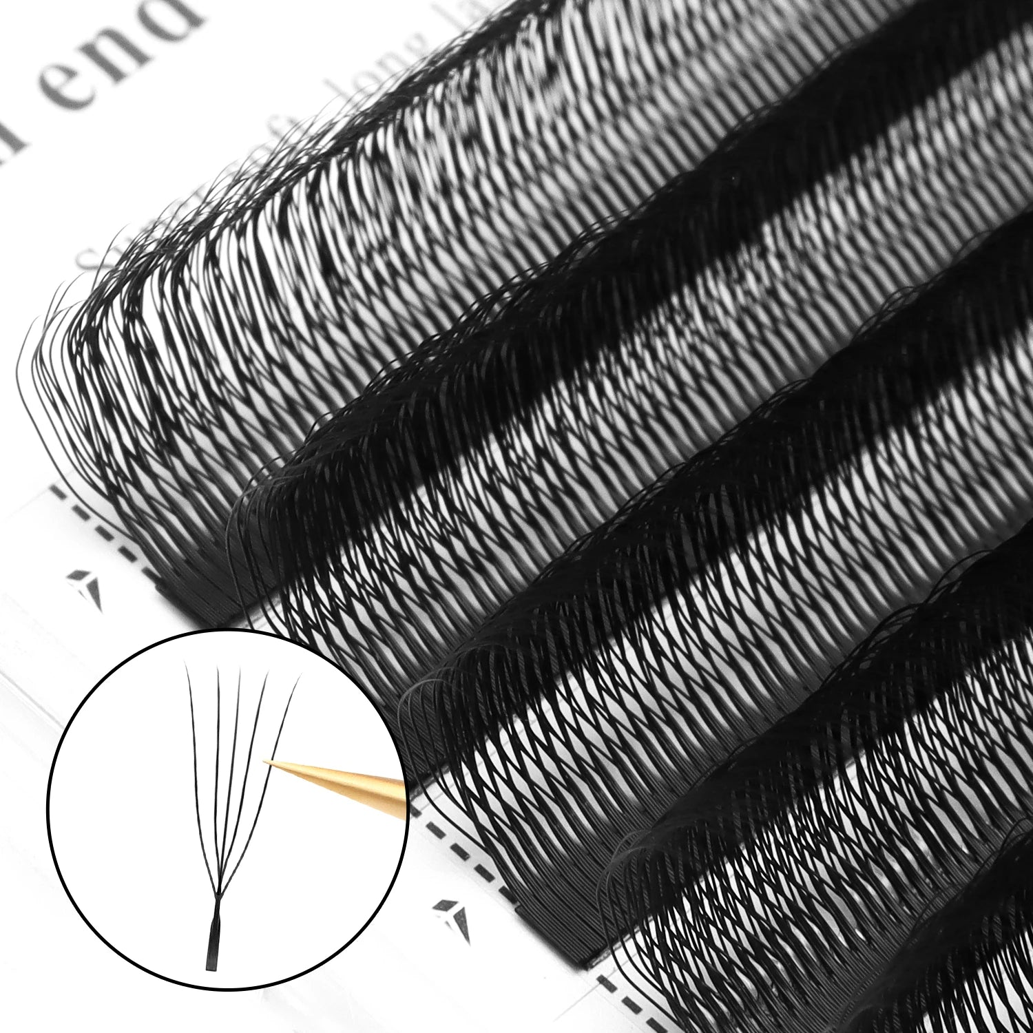 XIUSUZAKI  U-Shaped YY 3D 4D 5D W Eyelash Extensions New Style U/W Lashes Extension Mink Premade Volume Fans False Eyelashes