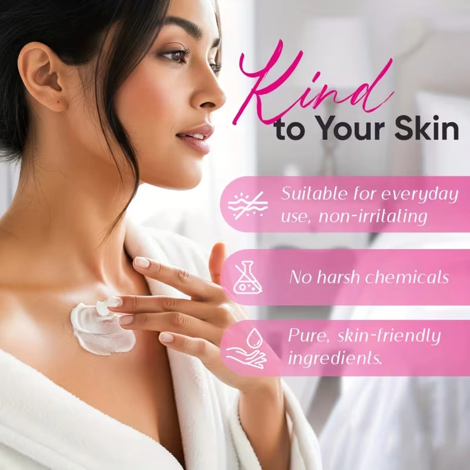 Breast Firming Cream with Collagen & Hyaluronic Acid, Moisturizes & Tightens, Body Shaping, Shea Butter, Botanical Extracts.