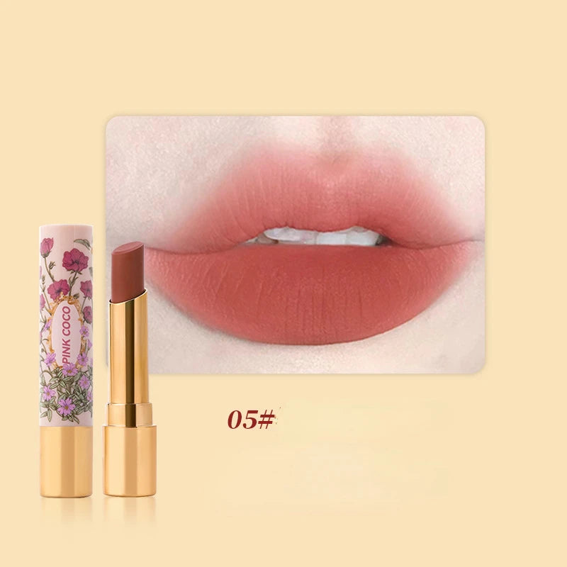 Gorgeous Velvet Lipstick Matte Low Saturation Whiter Skin Good Looks Student Makeup Cosmetic