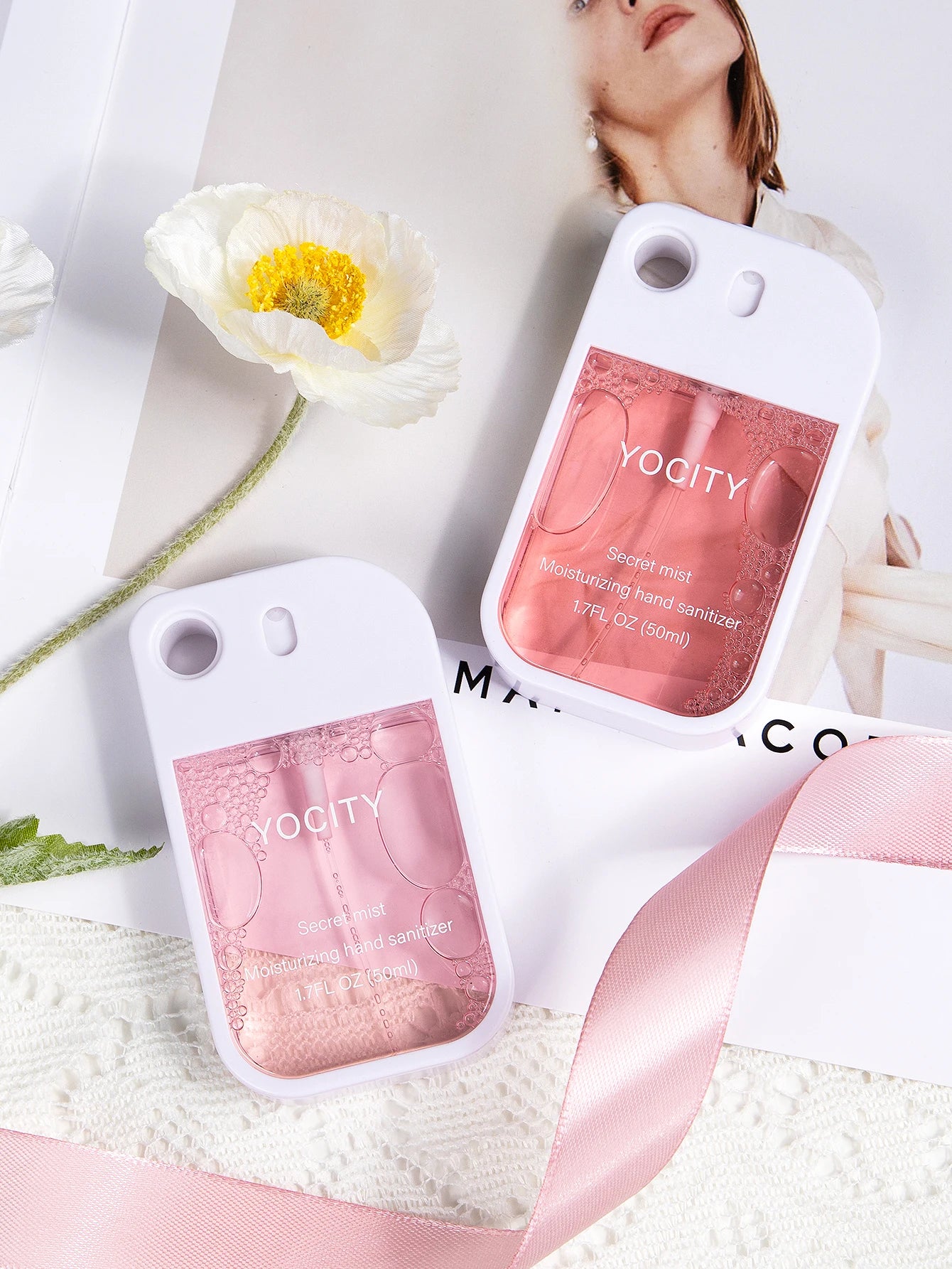 50ml Air Freshener Car Fragrance Spray Fresh Air Long-Lasting Fragrance Bathroom Hotel Valentine's Day Gifts Hand Sanitizer Bott