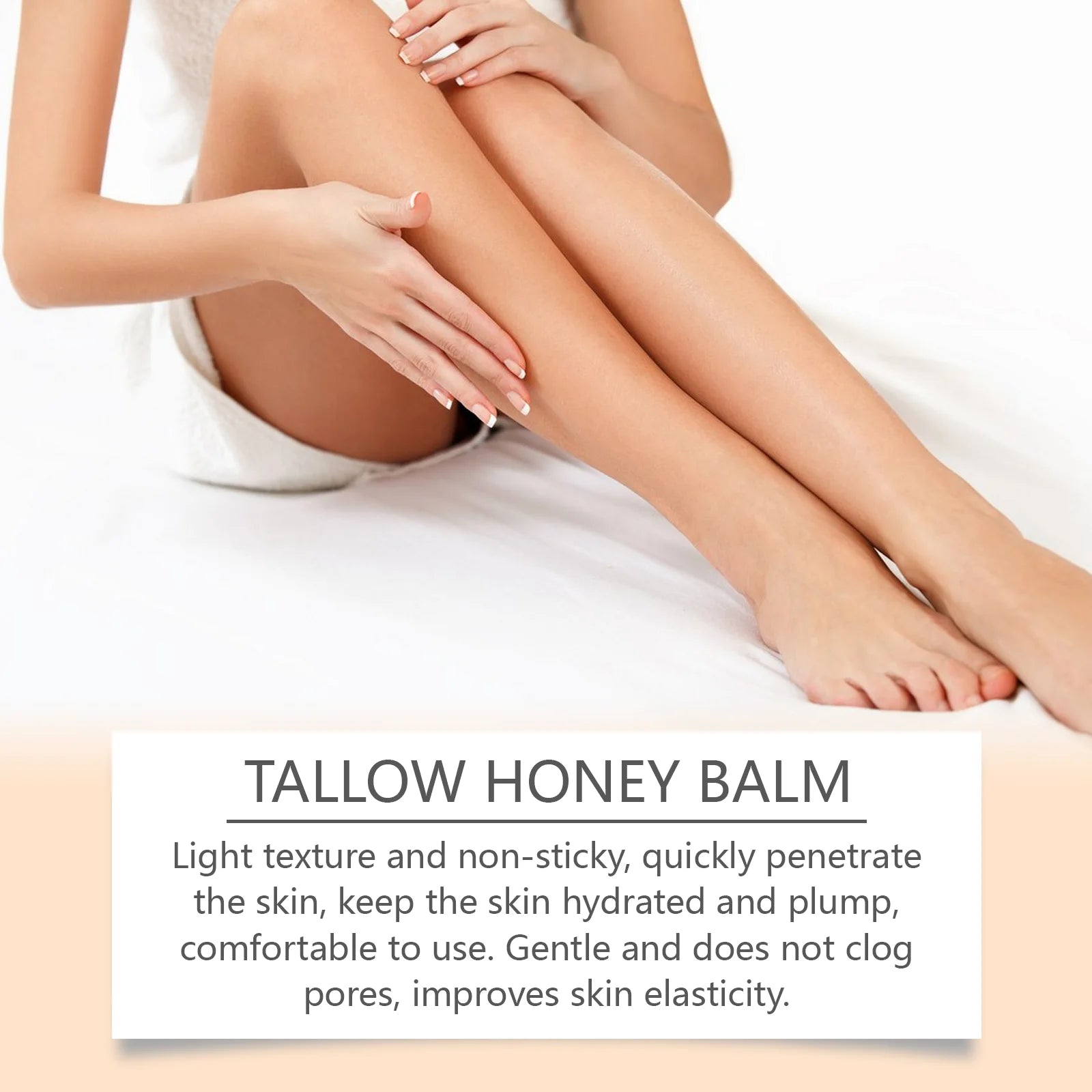 Tallow Honey Cream Glow Hydrating Skin Improve Elasticity Soft Bleaching Improve Dullness Firming Face Body Moisturizer Lotion - BlissFully