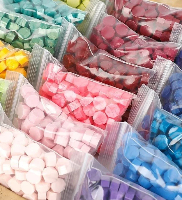 100Pc Retro Sealing Wax Seal Stamp Wax Beads Scrapbook Material Wedding Birthday Party Invitation stamp DIY stamp decoration