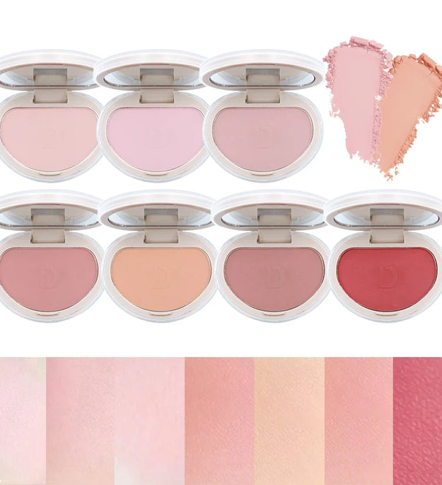 DaimAnpu monochrome honey powder powder blusher, high gloss, natural brightening, rouge setting, powder blusher cream