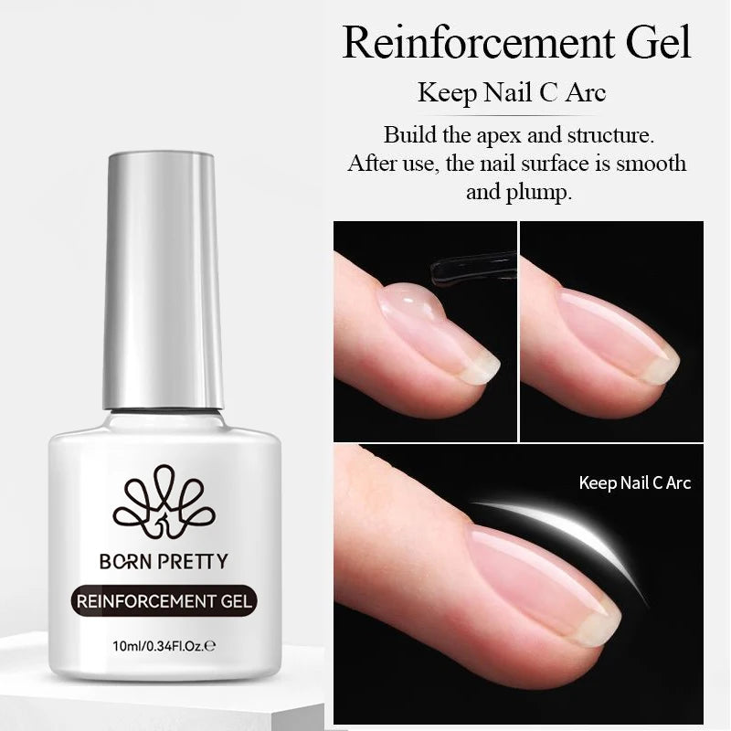 BORN PRETTY 10ml Cat Magnetic Gel Sparkling Ultra Gold Glitter Soak Off UV LED Gel Nail Art Varnish Manicure Valentine's Day