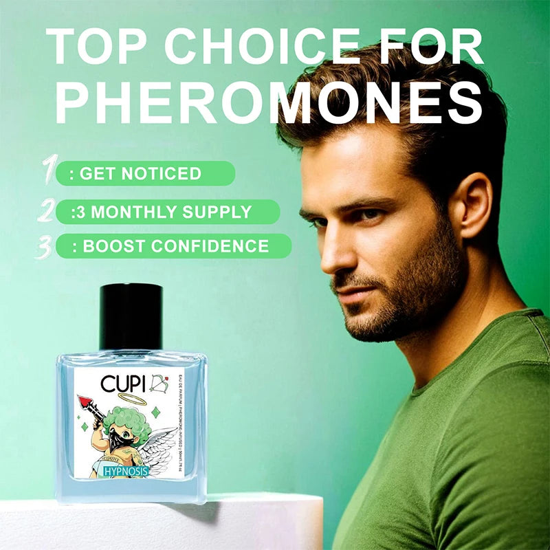 Cupid Cologne Perfume Pheromone Fragrance Spray of Man to Attract Women,Seductive Flirting Scent Female Dating,Angel Body Mist
