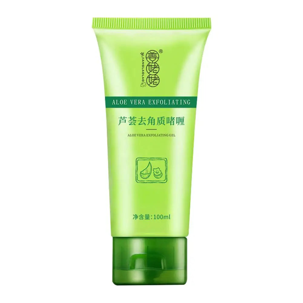 Face Exfoliating Gel Aloe Vera Facial Exfoliating Scrub Cleanses Remove Blackhead Moisturizing Shrink Pores Skin Care 30g-100g