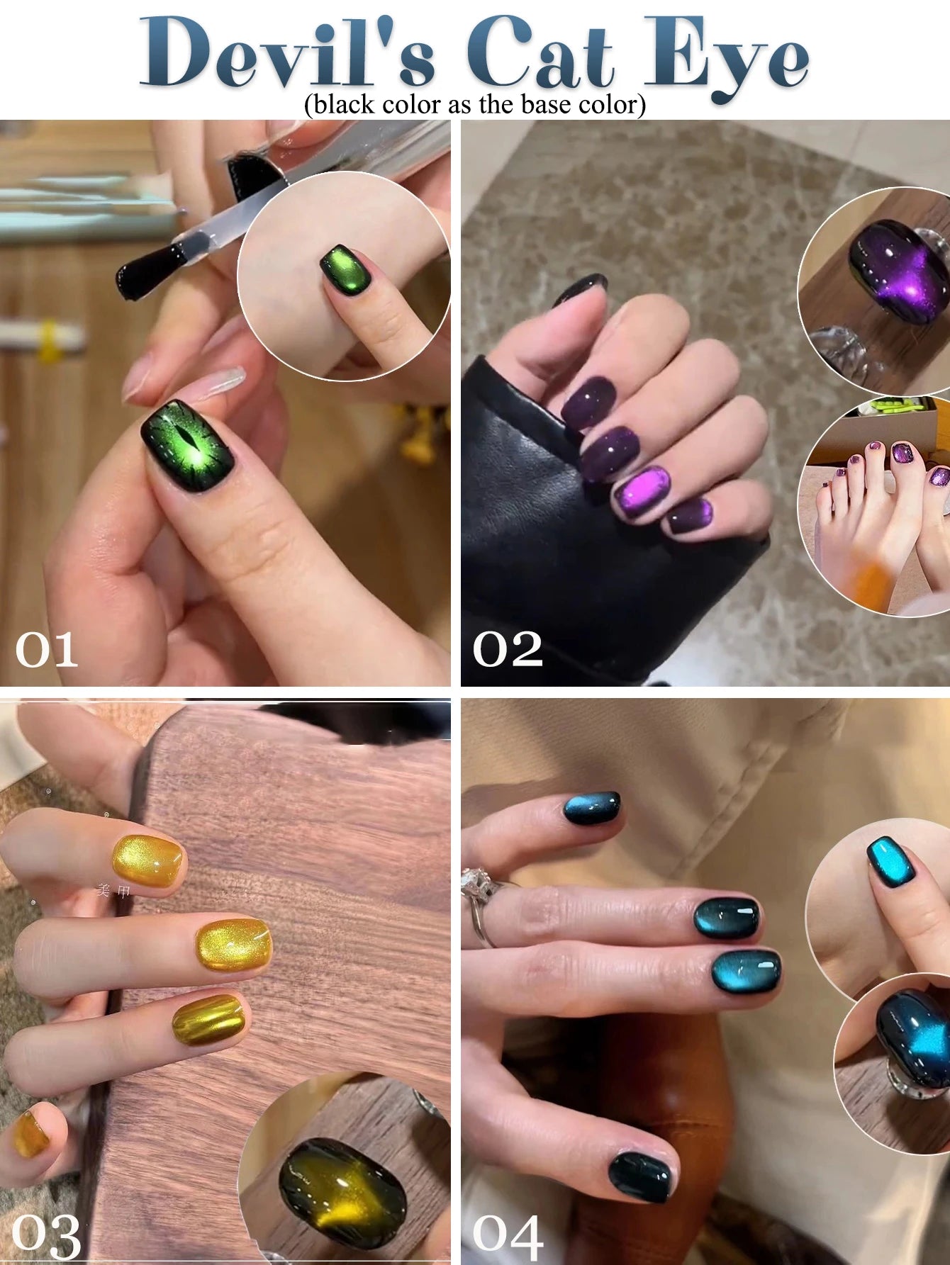 1-21pcs WS Japanese style Sparkling White Gel Nail Polish Fine Sparkling Pink Glitter Cat Eye Nail Gel Nail Art Home DIY