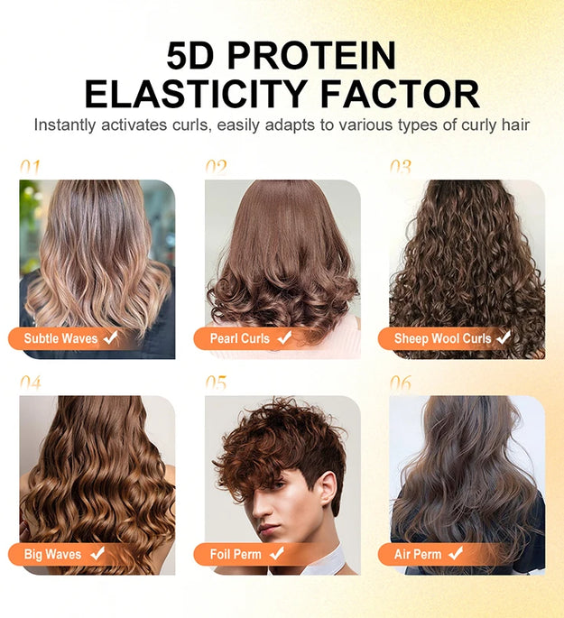 PURC Hair Curling Cream Curl Enhancer Spray Smoothing Bounce Wave Defining Cream for Women Anti-frizz Hair Care Conditioner