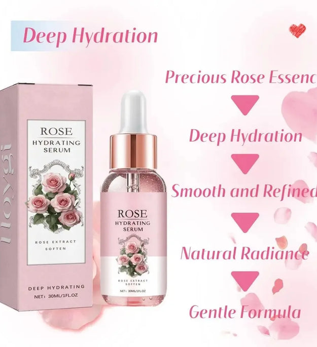 Rose Essence Moisturizing Toner Deep Hydration Long Lasting Moisturizing Cleansing Impurities Moisture Glow