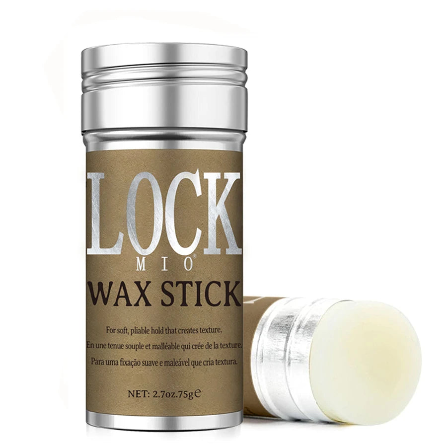 LOCKMIO Hair Wax Stick for Women and Kids Long Lasting Hold Pomade Control Broken Frizz Flyaway Styling Wax for Natural Wigs - BlissFully