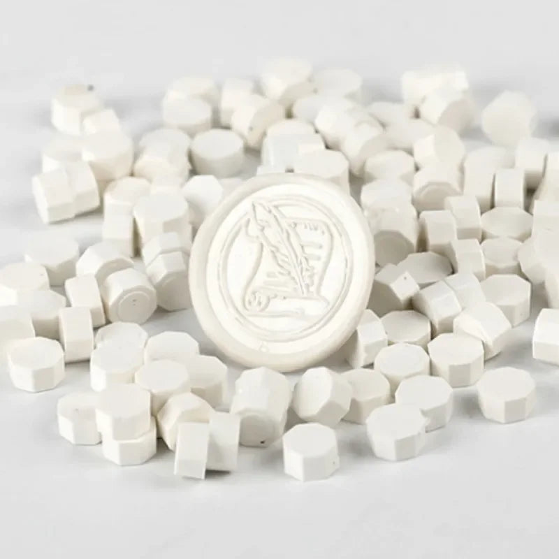 100Pc Retro Sealing Wax Seal Stamp Wax Beads Scrapbook Material Wedding Birthday Party Invitation stamp DIY stamp decoration