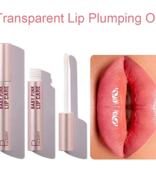 Instant Lip Plumper Extreme Volume Serum Oil Reduce Fine Lines Repair Moisturizer Long Lasting Plumping Gloss Sexy Pink Lip Care