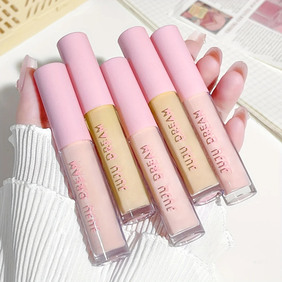 Flawless Concealer: Waterproof, Brightening, Suitable for All Skin Types - Perfect for Christmas and Valentine's Day Gifts