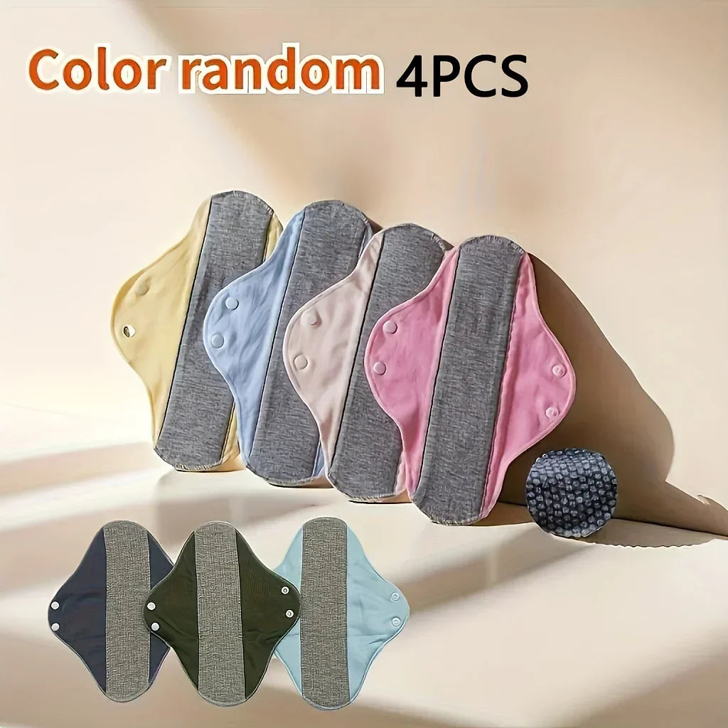 1/3/6pcs Reusable Adult Diaper Cotton Washable Panties Panty Liners Feminine Hygiene Pad Period Elderly Prevent Urine Leakage