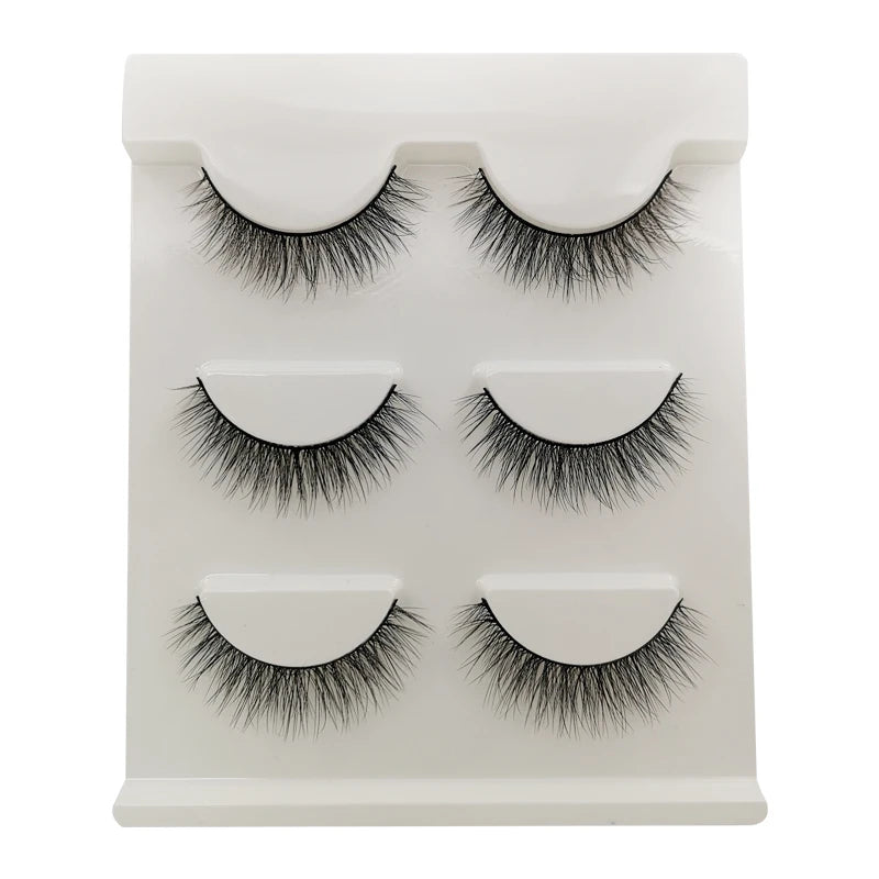 YSDO 3/5 Pairs 3D Mink EyeLashes Natural Hair False EyeLashes Long 100% Dramatic Eye MakeupFake Lashes Fluffy Cilios Lashes G803