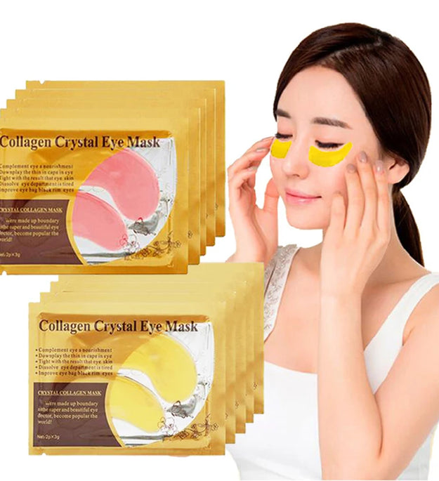 5/10/20/30 Pairs Gold Collagen Crystal Eye Mask skincare Eye Patches Firming Moisturizing Nourishing Eye Skin Care Products