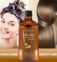 Biotin hair Growth shampoo anti-hair loss treatment for men and women rapid thickening and re-oil beauty health - BlissFully