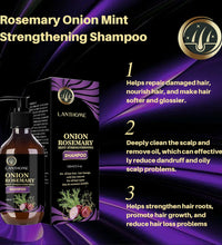 100ML Hair Shampoo For Fast Hair Growth Rosemary Onion Shampoo 30ML Spray Anti Hair Loss Effective Within 7 Day Hair Growth - BlissFully