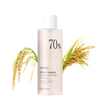 Rice Toner 70% Rice Extract Serum with Niacinamide, Rice Cleansing Foam, Deep Cleansing, Moisturizer for Dry Skin, Skin Care Set - BlissFully
