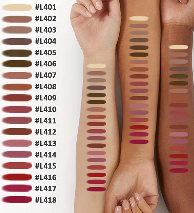 6pcs Velvet Matte Lip Liner Pencils Set Long-Lasting Non-Drying Perfect for Lining Filling Lips Versatile for All Skin Typ