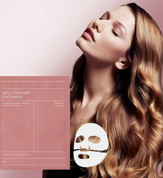 5/10Pcs Bio Collagen Face Mask Shrink Pores Deep Hydrating Overnight Mask Moisturizing Refreshing Brightening Face Skin Care