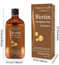 Biotin hair Growth shampoo anti-hair loss treatment for men and women rapid thickening and re-oil beauty health - BlissFully
