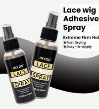 100ML Lace Wig Melting And Holding Spray Strong Natural Finish Wig Adhesive Glue for Lace Front Melt Super Hold Hair Spray - BlissFully