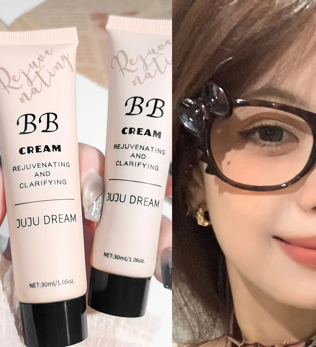Natural Concealer BB Cream, moisturizing and nourishing, Korean natural translucent primer, long-lasting for all skin types