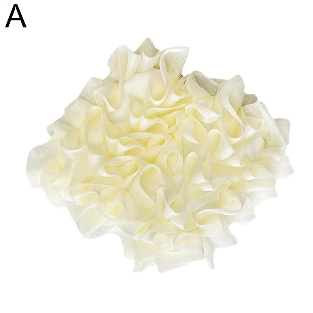 1PC Soft Loofah Sponge Bath Ball -2-in-1 Soap Dispenser And Body Scrub, Bathroom Exfoliating Shower Ball For Men Women