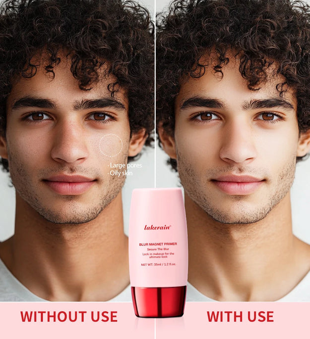 Lakerain Blur Magnet Primer Matte Finish Moisturizing Under Makeup Firming Skin Base Smooth Application Light Texture Primer